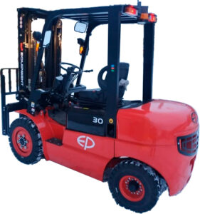 Дизельный погрузчик EP CPCD30T3 2F300 (3000 мм) Mitsubishi S4S !